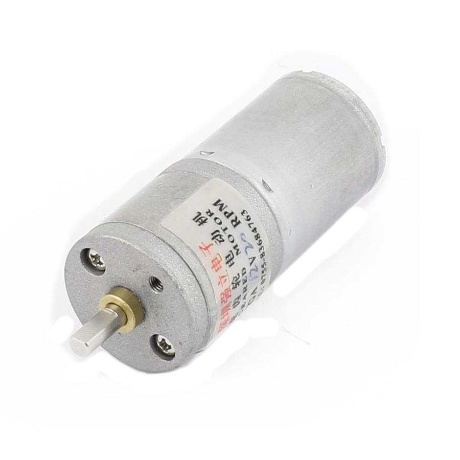 uxcell DCギヤードモータ 金属 電子部品 12V 20RPM 4x9mm D形状 シャフト 減速機 :a16042900ux0498:ソウテン  - 通販 - Yahoo!ショッピング