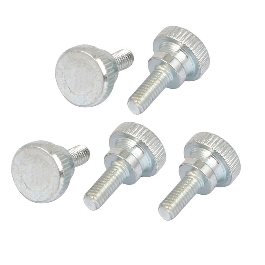 uxcell つまみネジ ナール付き蝶ネジ サムねじボルト フラット