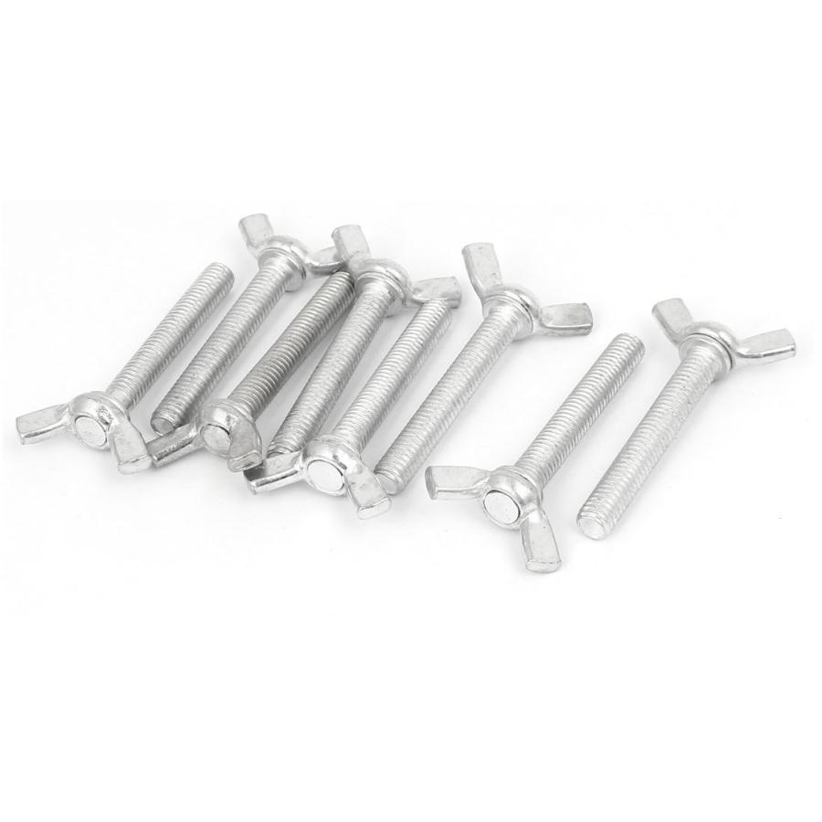 Uxcell 蝶ナット ウイングナット 翼ナット バタフライウィングナット 留め具 金属素材 M6 X 40mm シルバートーン 8枚入り Aux0234 ソウテン 通販 Yahoo ショッピング