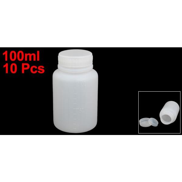 uxcell HDPEボトル シールボトル ペットボトル DIYプロジェクト 100ml 内径28mm 10個入り｜soten｜02