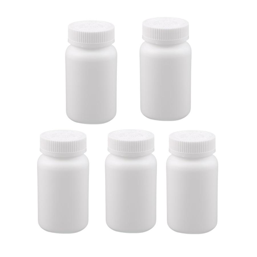 Uxcell ピルボトル 薬瓶 シールボトル けんこう製品ボトル カプセルボトル プラスチックボトル 5個入り Aux0460 ソウテン 通販 Yahoo ショッピング