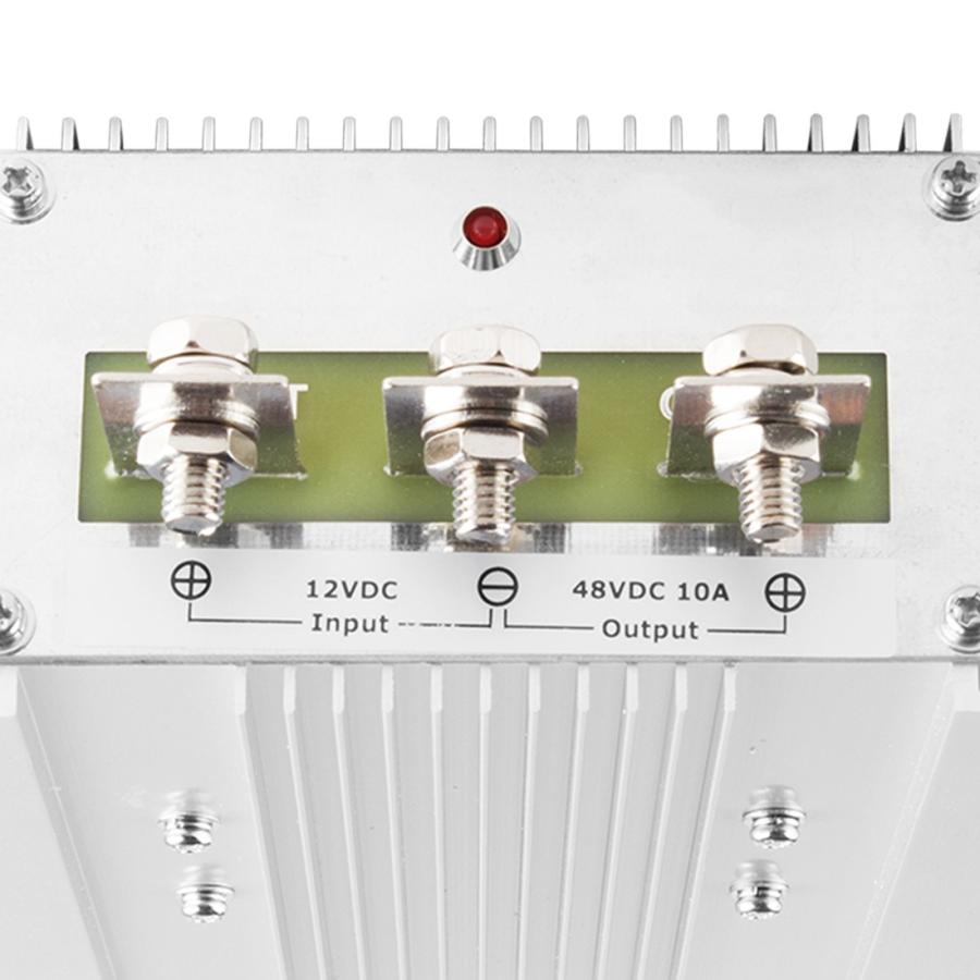 uxcell 防水DC電力コンバータ DC 12V-DC 48V 10A 480W 高電圧降圧コンバータの画像