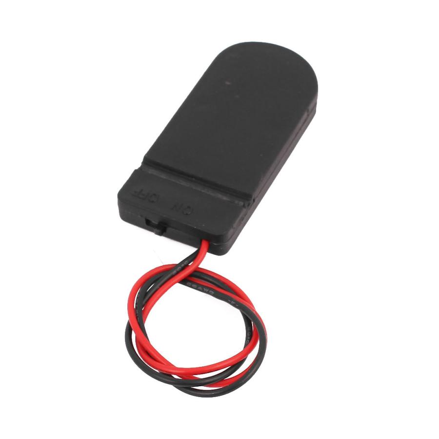 uxcell ボタンバッテリーケース コイン電池ボックス ボタン電池ホルダー スイッチ付 2x3VCR2032 6個入り