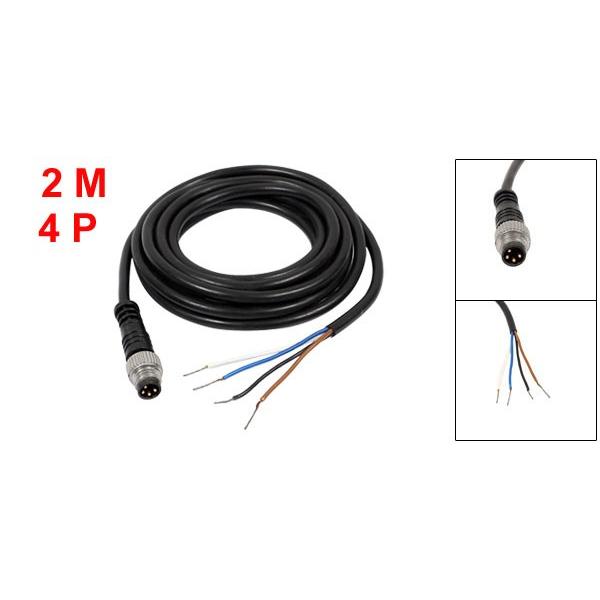 Amazon.com: Hxchen 4 Pin Metal Male Female Panel Connector
