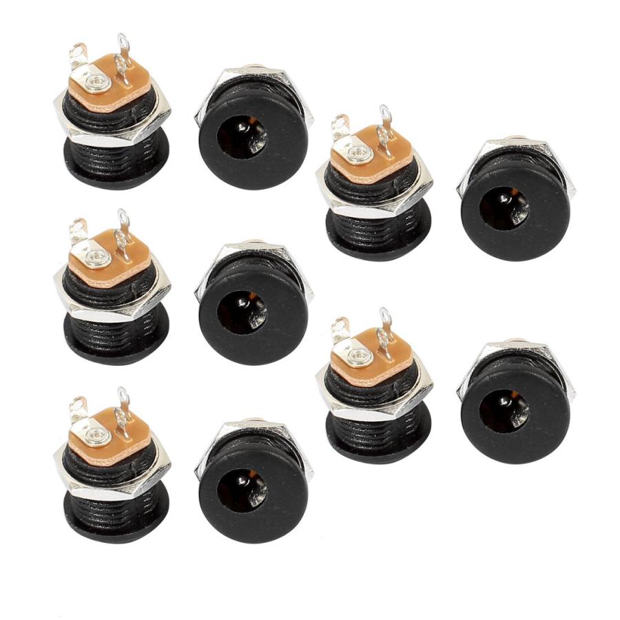 uxcell DC電源ジャックソケット メスパネルマウントコネクタアダプタ 5.5mmx2.1mm 10個入り :a16112300ux0019:ソウテン - 通販 - Yahoo!ショッピング uxcell DC電源ジャックソケット メスパネルマウントコネクタアダプタ 5.5mmx2.1mm 10個入り :a16112300ux0019:ソウテン - 通販 - Yahoo!ショッピング