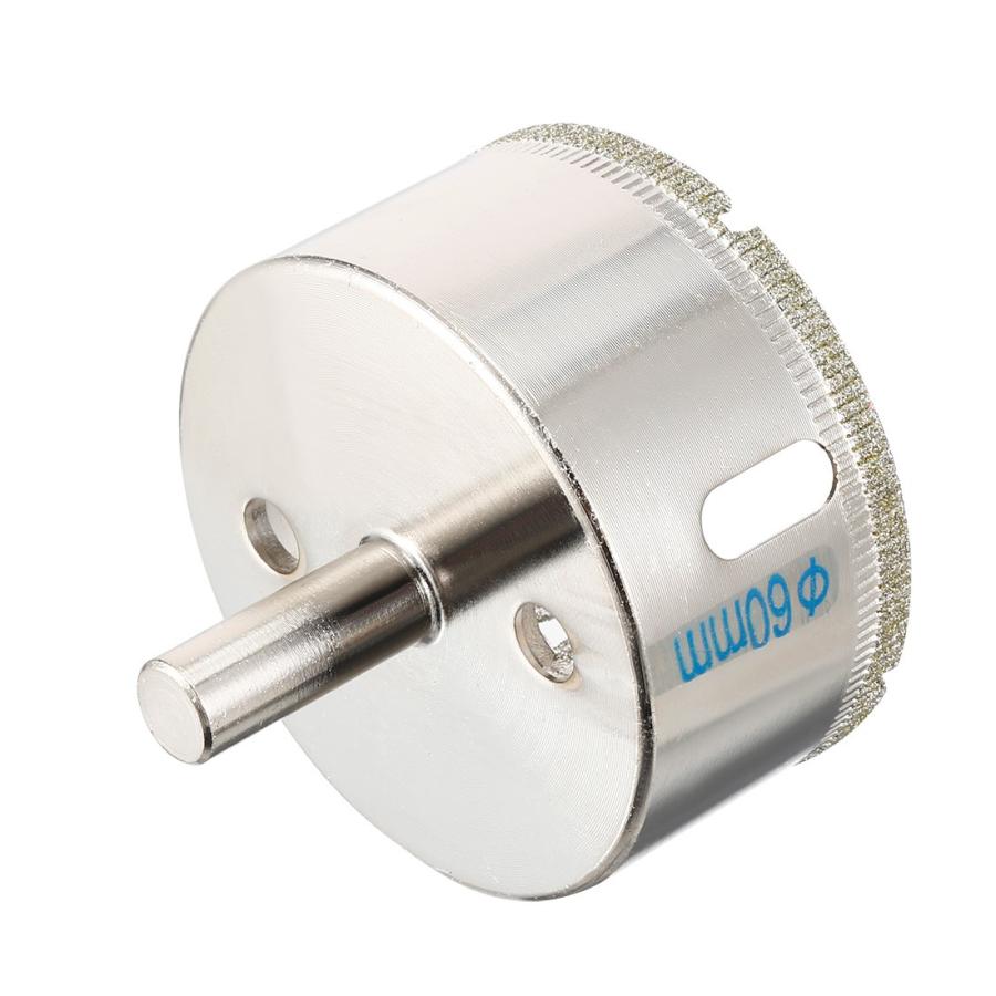 Uxcell コアビット ガラス穴あけ ダイヤモンドドリルビット ダイヤモンド粒子 粒子被覆 60mm ガラス用 Laboratoriobiopsia Com