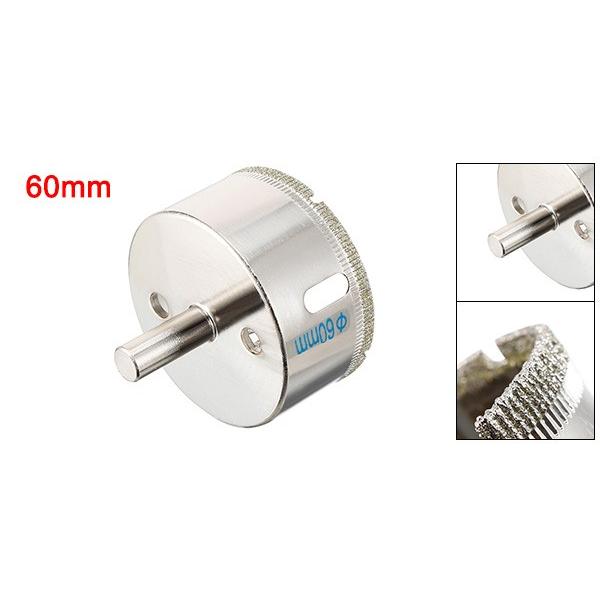 Uxcell コアビット ガラス穴あけ ダイヤモンドドリルビット ダイヤモンド粒子 粒子被覆 60mm ガラス用 Aux1033 ソウテン 通販 Yahoo ショッピング