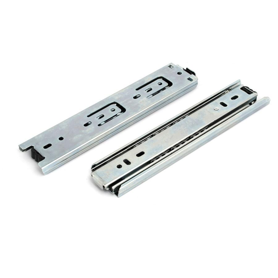 uxcell 引き出しスライド スライディングレール テレスコピック玉軸受