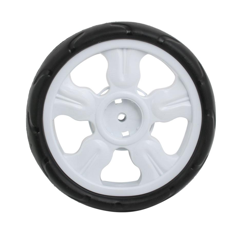 uxcell ホイール プラスチック製ブラック タイヤ 195mm径 8x25mm 四個入り uxcell ホイール プラスチック製ブラック タイヤ 185mm径 8x25mm 二個入り