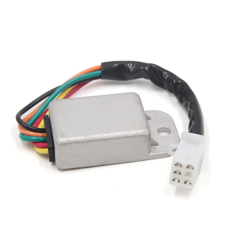専用 uxcell 31600-KG0-000電圧レギュレータ整流器 オートバイ ホンダXL200