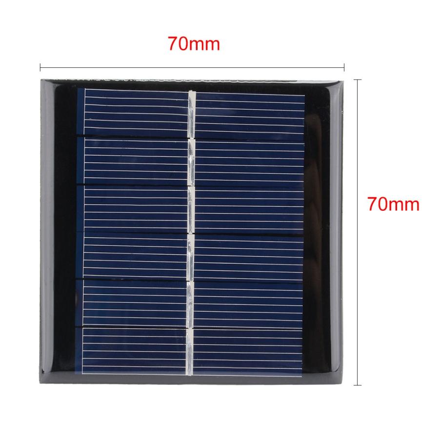 uxcell ソーラーパネル 多結晶太陽電池パネル 4V 100mA 70mm x 70mm 5個入り｜soten｜04