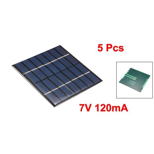 uxcell ソーラーパネル 多結晶太陽電池パネル 7V 120mA 110mm x 110mm 5個入り｜soten｜02