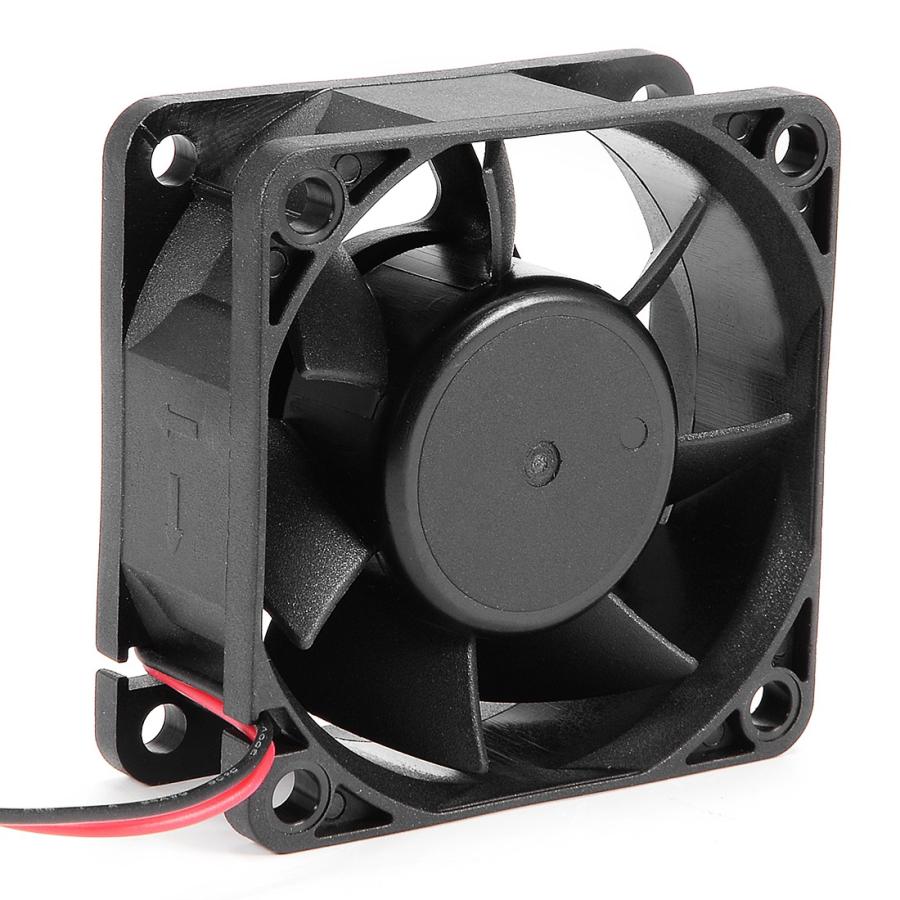 uxcell 冷却ファン DC 12V 0.25A 60mm x 25mm 金属 プラスチック PC