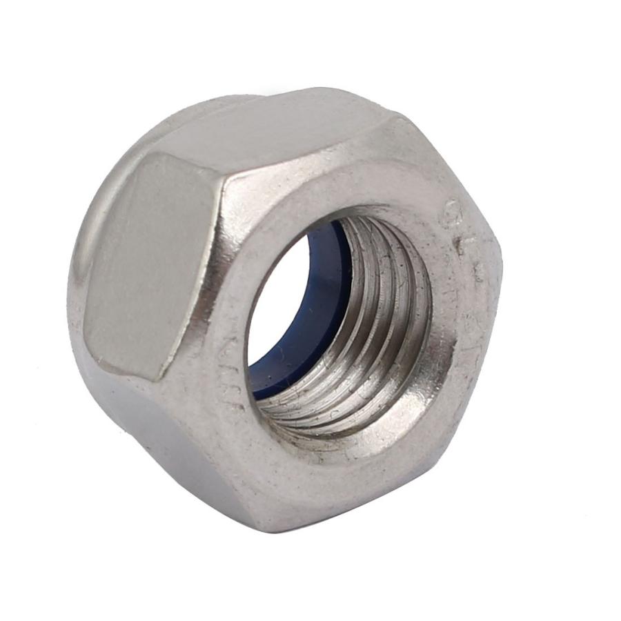 uxcell ロックナット ファスナーナット 304ステンレススチール メトリック M14x1 5mm 4個入り