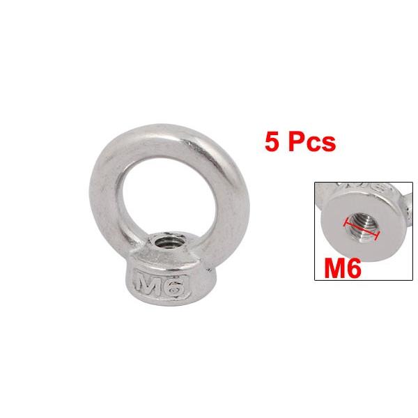 アイボルト(ステンレス製)　100個 トラスコ中山 TRUSCO ロングアイボルト ステンレス製 Φ3.5×穴径10×M4