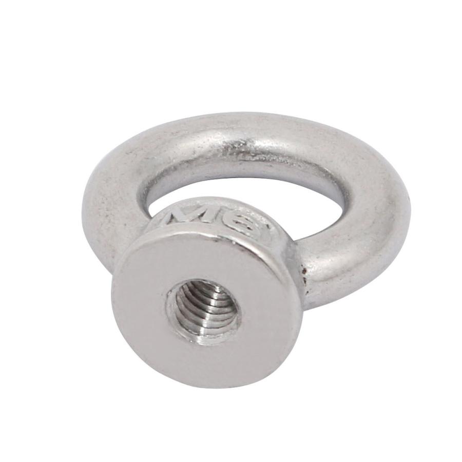 アイボルト(ステンレス製)　100個 トラスコ中山 TRUSCO ロングアイボルト ステンレス製 Φ3.5×穴径10×M4