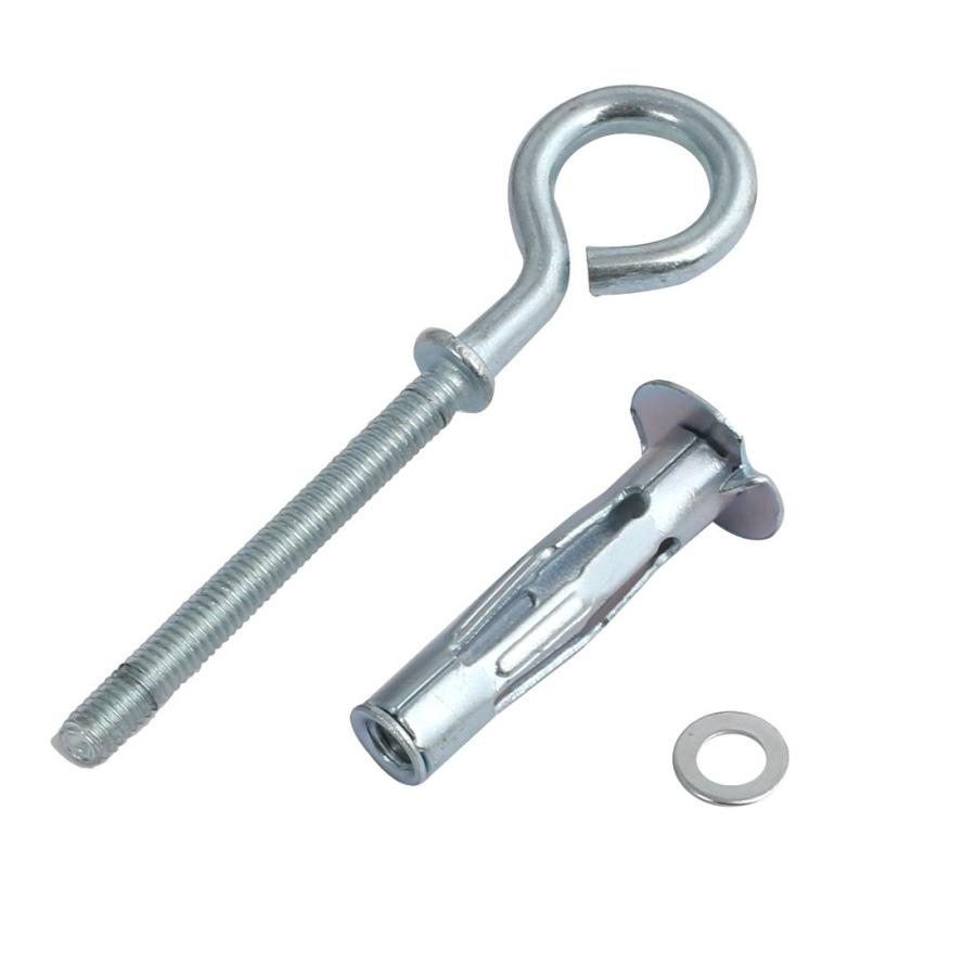 uxcell 中空壁アンカー アンカーボルト O型 ねじM4 長さ32mm 亜鉛