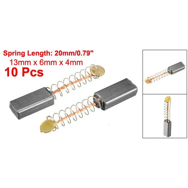 uxcell 電気モーター用カーボンブラシ 11mm x 6mm 4mm 交換部品セット