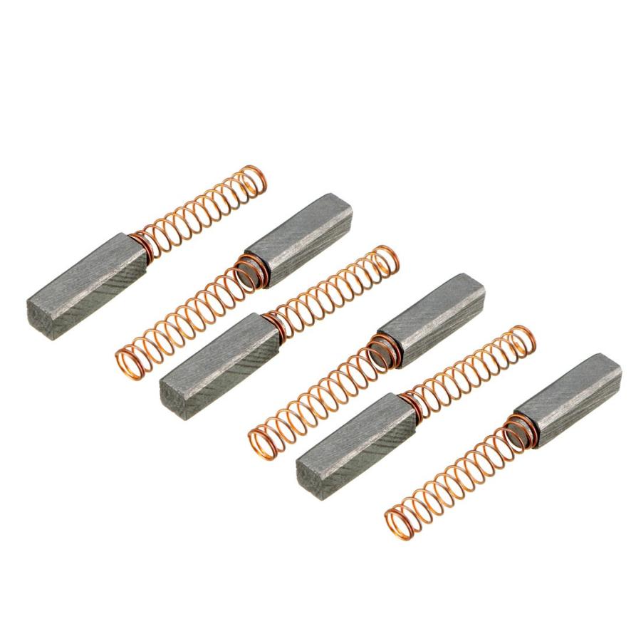 uxcell 電気モーター用カーボンブラシ 14mm x 4mm 交換部品セット 金属