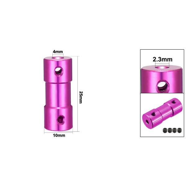 uxcell ユニバーサルジョイント シャフトカプラー 2.3mm x 4mm 銅 コネクタアダプタ RC飛行機 ボート モーター L25XD1｜soten｜02