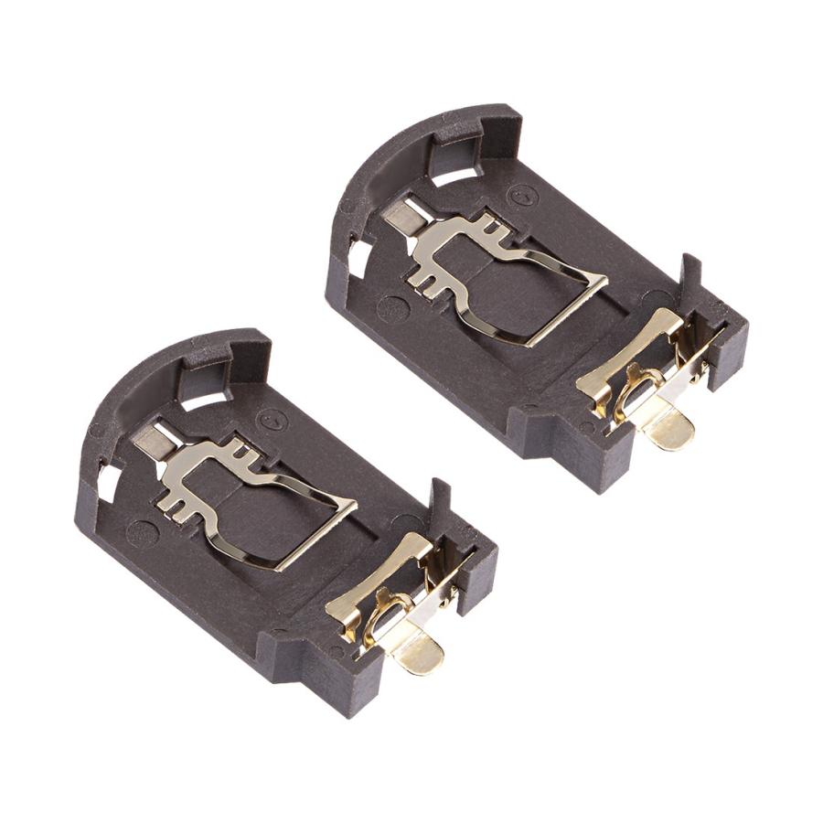 uxcell CR2032ボタン電池ホルダー ブラウン コインボタン電池ホルダー CR2032 2個入り : ソウテン - 通販 -  Yahoo!ショッピング