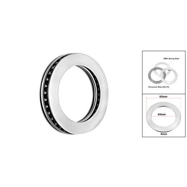 uxcell ニードルローラースラストベアリング AXK4565+2AS ベアリング