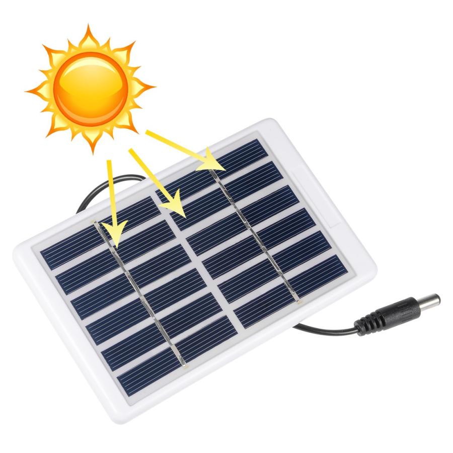 uxcell ソーラーパネル 1.2W 6V ブラック グリーン 1個入り : ソウテン