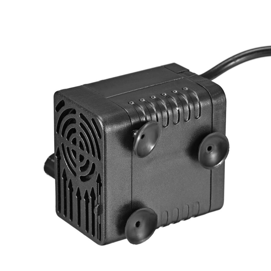 uxcell 水中ポンプ 132GPH (500L/H,5W) 可変流量水中ポンプ 長さ1.5M