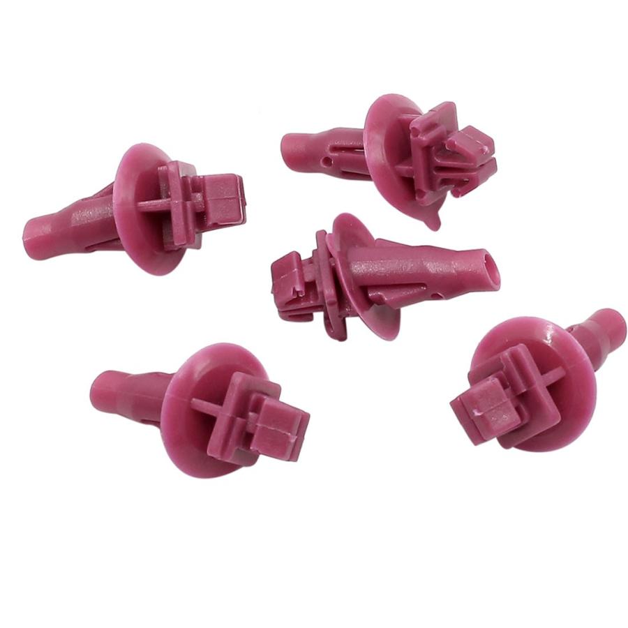 Uxcell 車用クリップ プラスチック リベット 車用 天井 ドア トリム パネル クリップ トランク ファスナー レッド 5個入り Aux0479 ソウテン 通販 Yahoo ショッピング