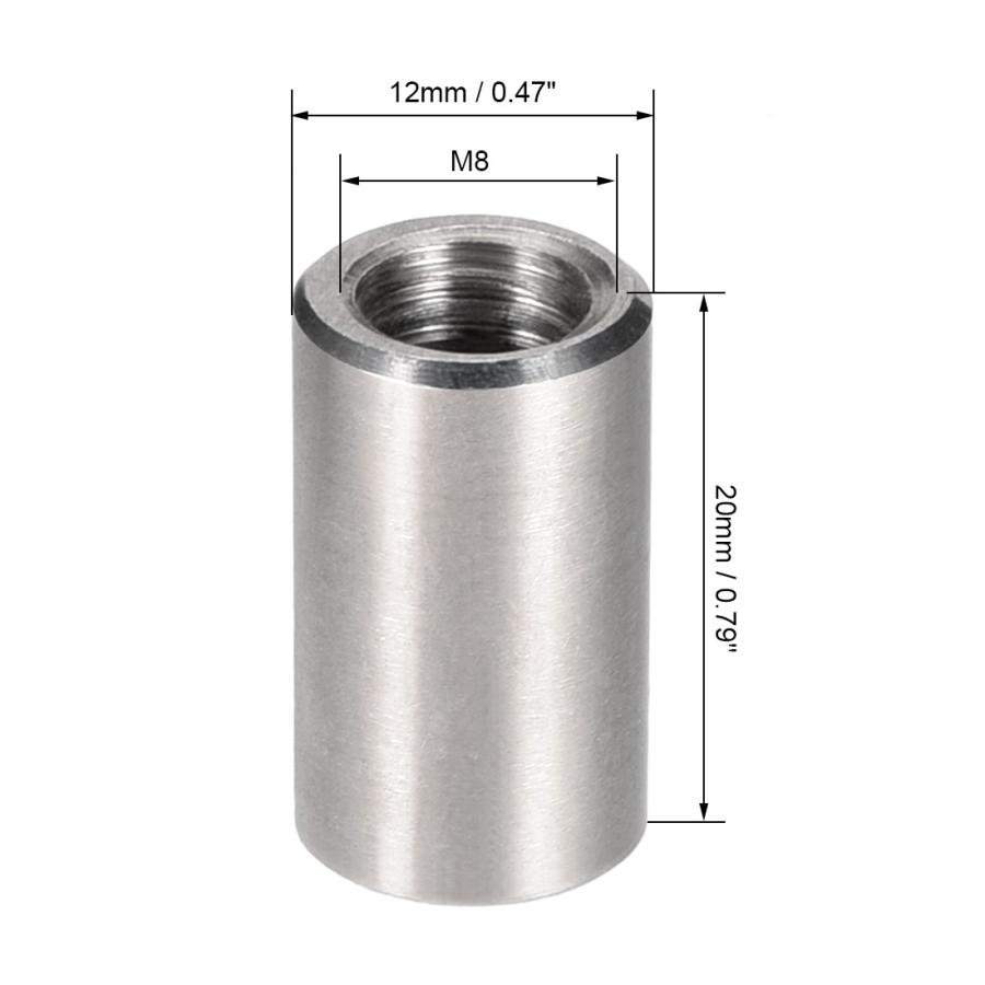 uxcell ラウンドカップリングナット スリーブロッドバースタッドナット 304ステンレス鋼 高さM8x20mm 10個入り :a18101800ux0345:ソウテン - 通販 - Yahoo!ショッピング uxcell ラウンドカップリングナット スリーブロッドバースタッドナット 304ステンレス鋼 高さM8x20mm 10個入り :a18101800ux0345:ソウテン - 通販 - Yahoo!ショッピング