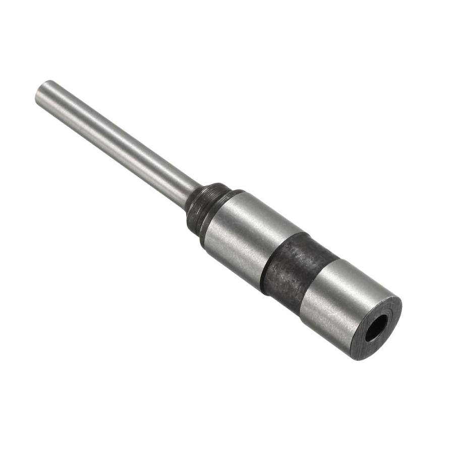 uxcell 中空紙ドリル シルバー 5mmx75mm ストレートシャンク 穴掘り