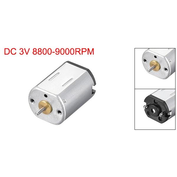 uxcell マイクロモーター 高速モーター DC 3V 8800-9000RPM DIY車の