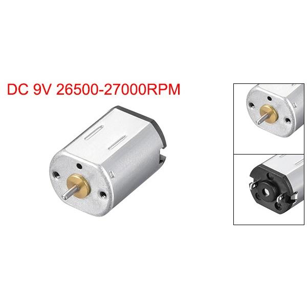 uxcell DCモータ 高速モーター DC 9V 26500-27000RPM DIY車のリモコン