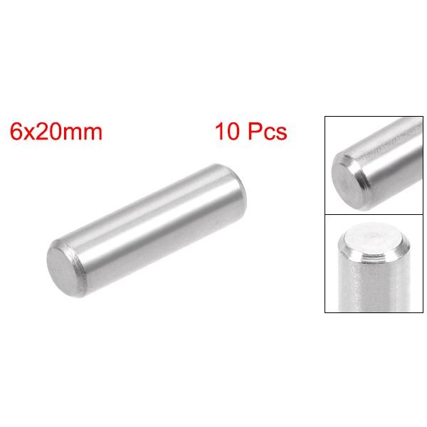 uxcell ノックピン 平行ピン 棚サポート 棚ピン 6mm x 2mm 34