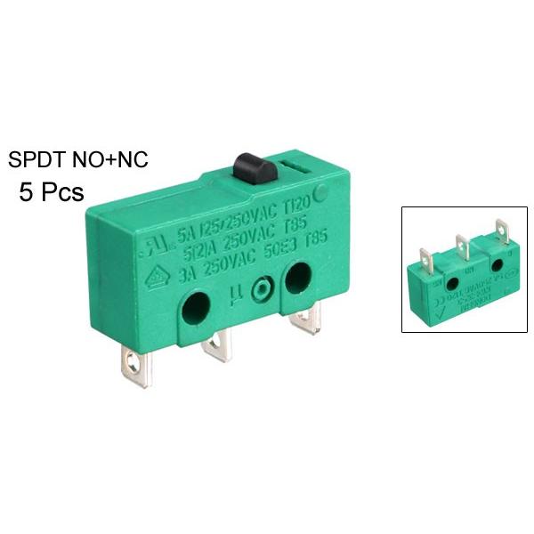 uxcell マイクロスイッチ KW4-3Z-3 マイクロリミットスイッチ SPDT NO