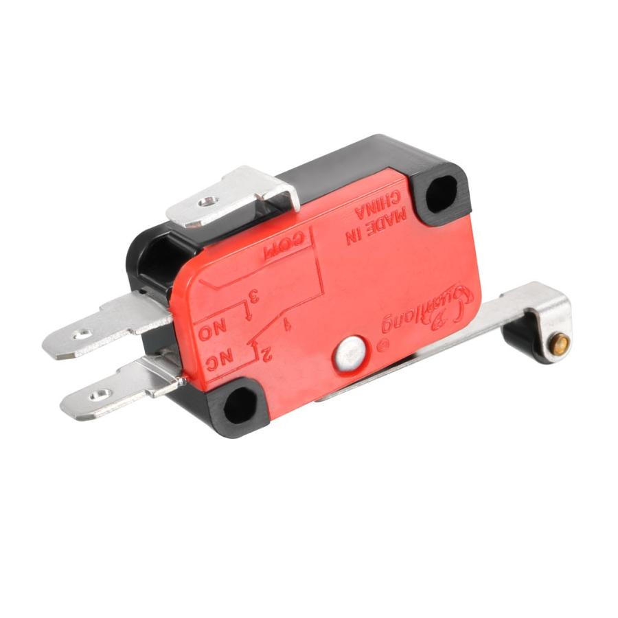 uxcell マイクロスイッチ OV-156-1C25 15A 125/25VAC SPDT NONC 長い