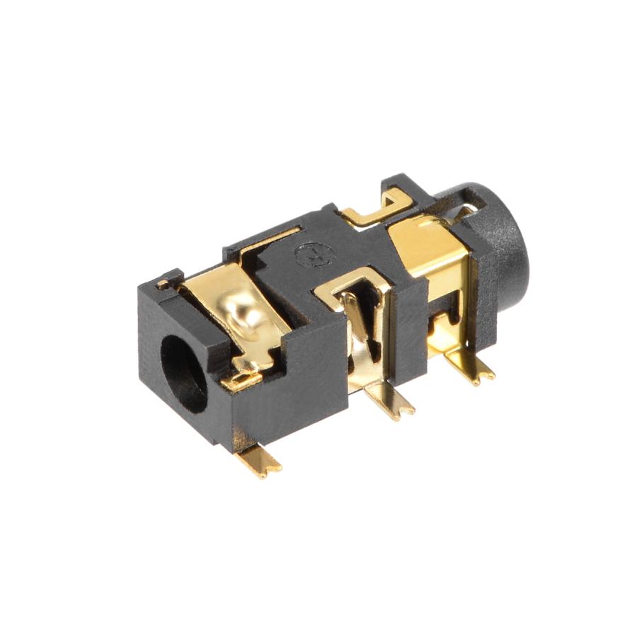uxcell ソケットヘッドフォンステレオジャック 3.5mm PCBマウント 5