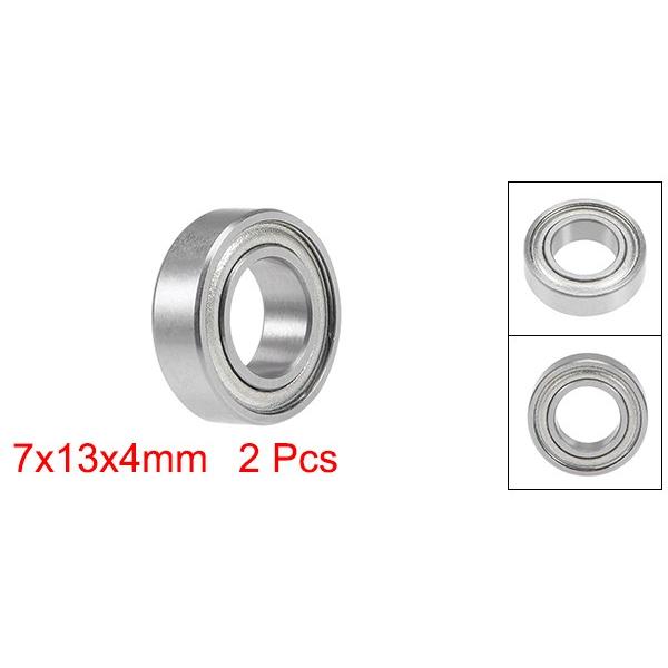 SOURCING MAP 5Pcs Roulement à Billes à Gorge Profonde Blindé Métal Radiaux 6902Z 15mm X 28mm X
