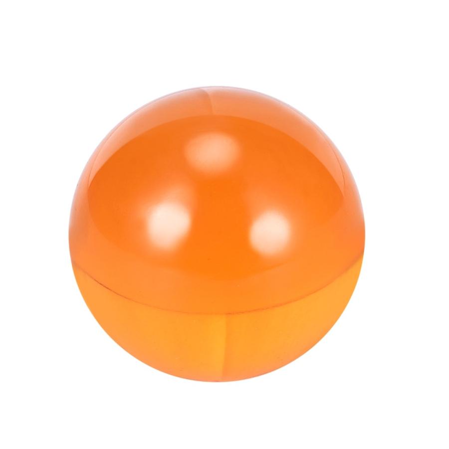 uxcell アクリル球 アクリルコンタクトジャグリングボール オレンジ