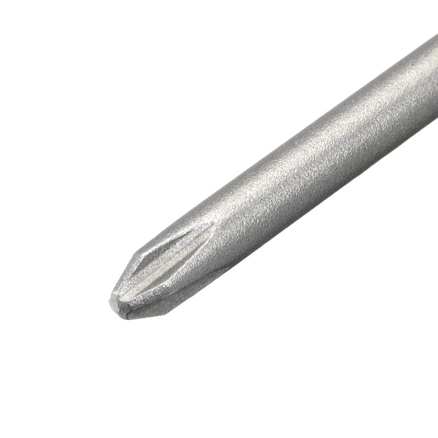 uxcell プラスドライバービット 6.35mm六角シャンク 長さ250mm プラス