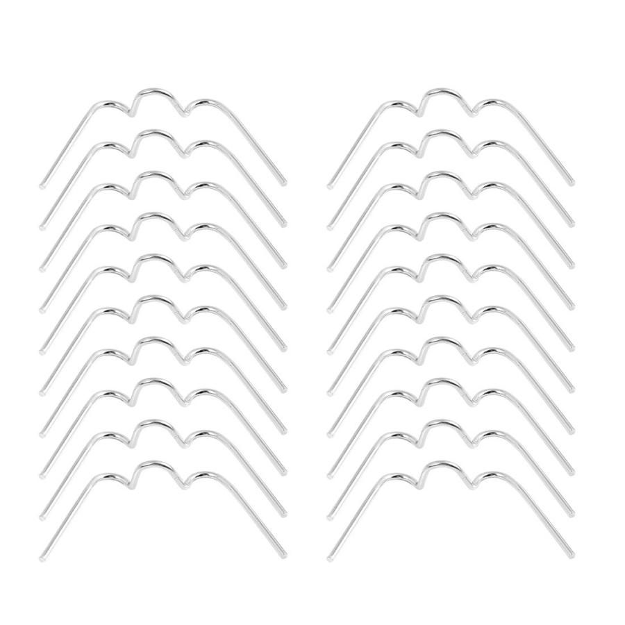 uxcell オートバイファスナー スプリングクリップ 交換品 ラウンド