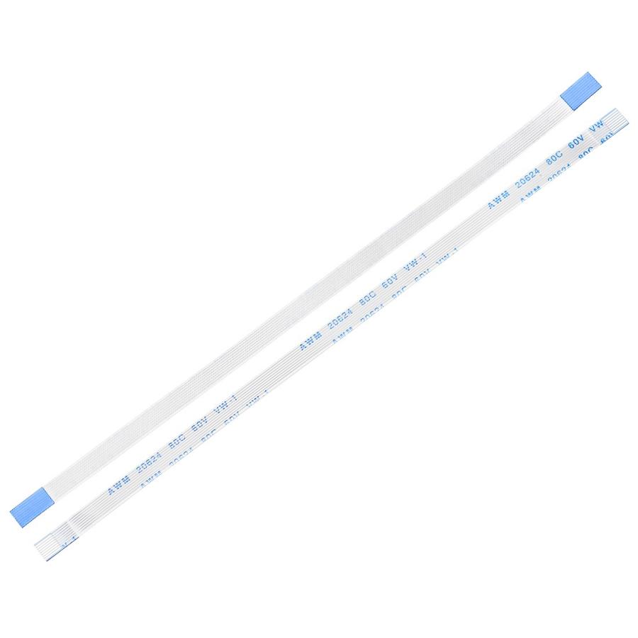 uxcell フレキシブルフラットケーブル 8ピン ピッチ0.5mm 長さ150mm A