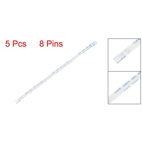 uxcell フレキシブルフラットケーブル 8ピン ピッチ0.5mm 長さ150mm A