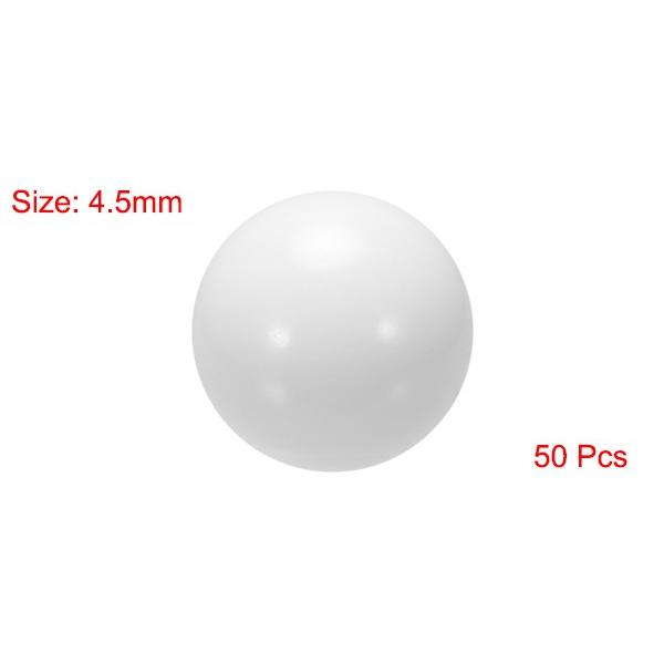 uxcell プラスチックベアリングボール 4.5 mm POMコインリング作るボール 50個入り｜soten｜02