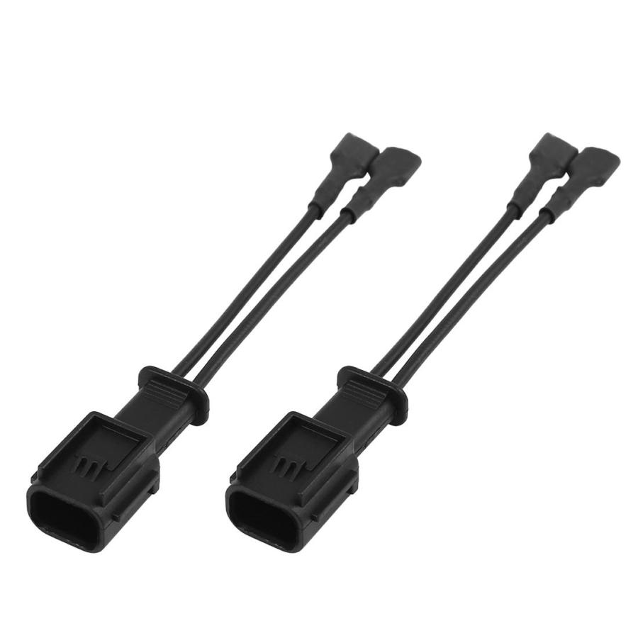 uxcell カースピーカー ターミナルアダプター 線束 ワイヤー ケーブル