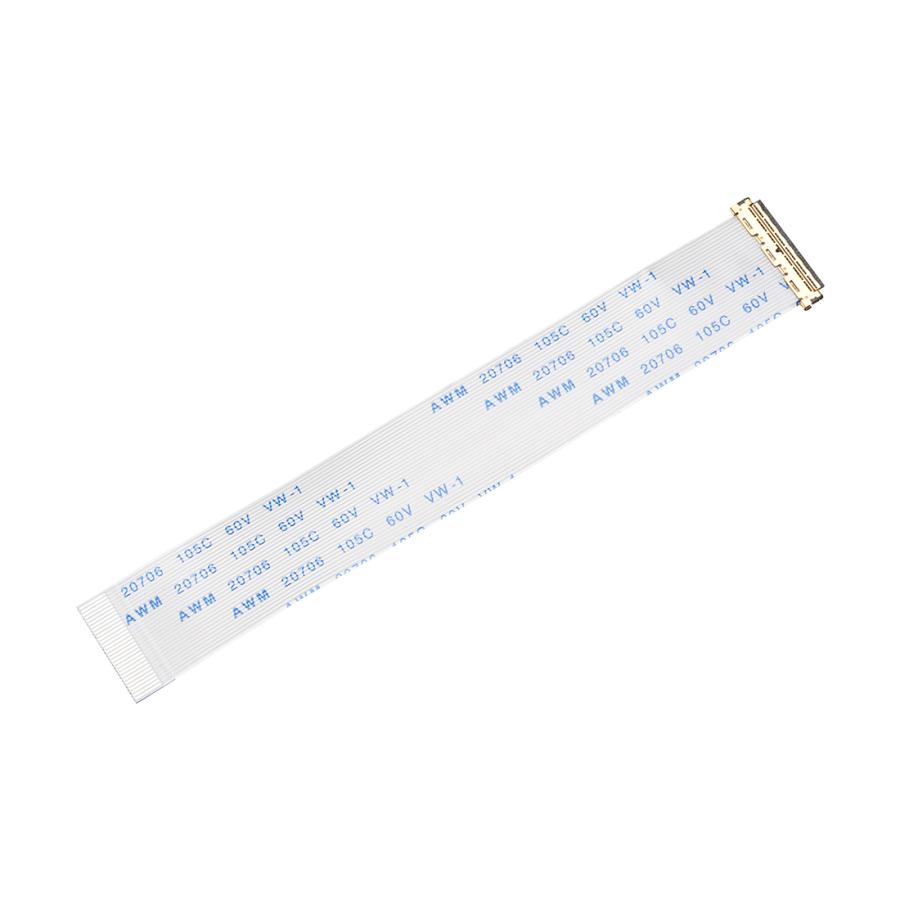 uxcell フレキシブルフラットケーブル 30ピン 0.5 mmピッチ 100 mm FPC