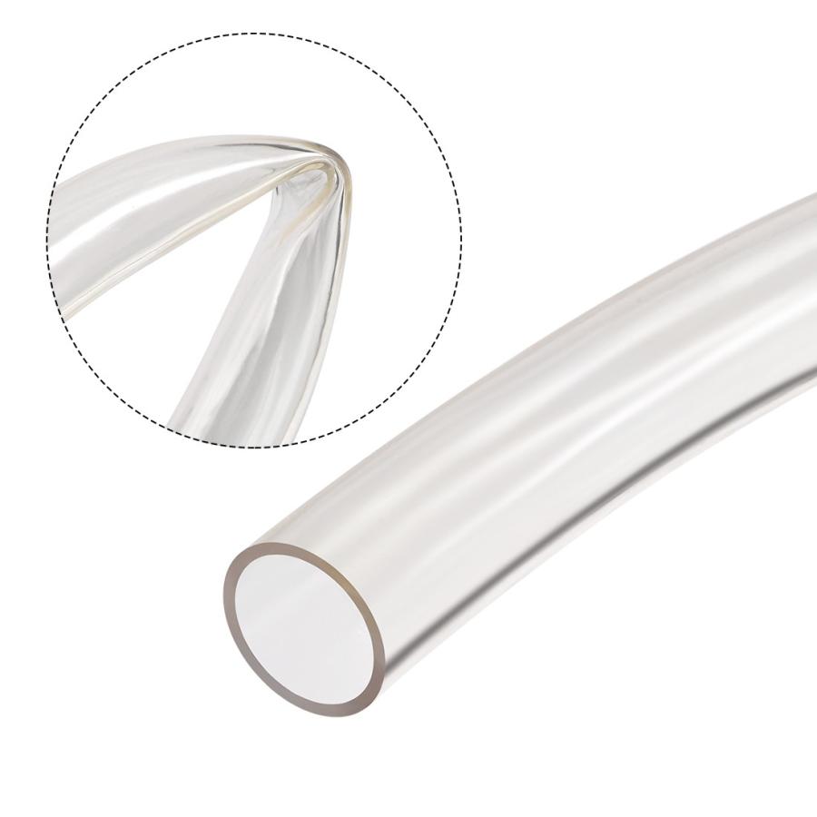 uxcell PVCクリアビニールチューブ フレキシブルホースチューブ プラスチック製 内径22 mm x外径25 1M : ソウテン ...