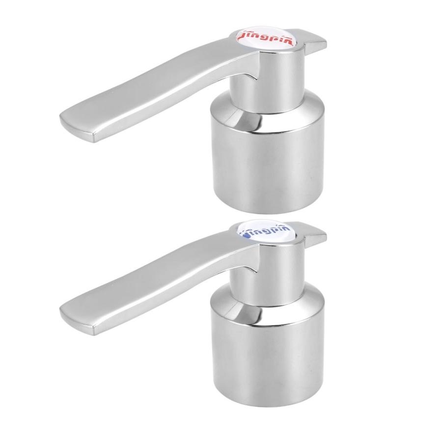 uxcell 蛇口レバーハンドル 29mm径 ユニバーサルシングルレバー