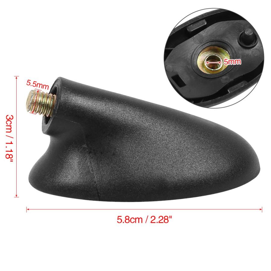 uxcell カーアンテナベース 車 ラジオ エアリアル アンテナ