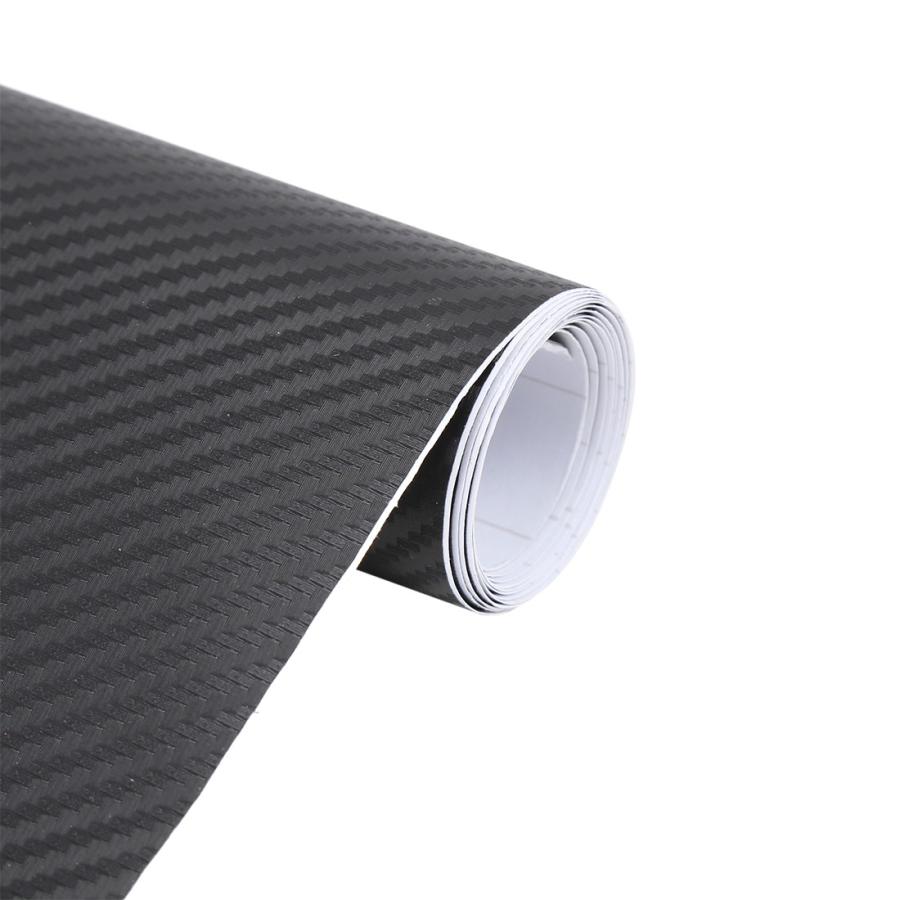 Uxcell カーラッピング フィルム 3dカーボンシート ステッカー 車 炭素繊維パターン 152x30 Cm 黒 Aux0272 ソウテン 通販 Yahoo ショッピング